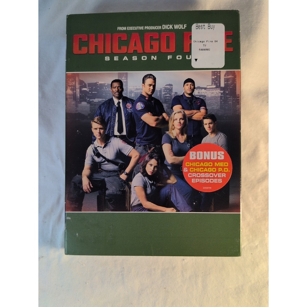Chicago Fire Season 4 DVD Brand New Sealed Complete Fourth Season 4 Disc Set